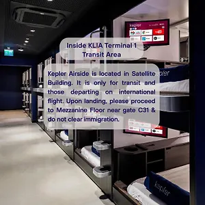 Kepler Club Klia Terminal 1 - Airside Transit 雪邦